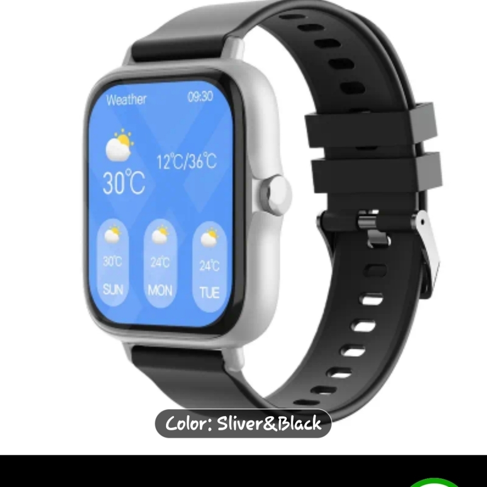 DesertCat Smart Watch - Black NEW - Picture 2 of 11